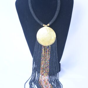 Midnight Starlight Medallion Necklace