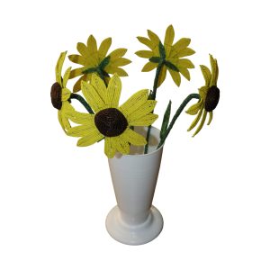 Handcrafted Beaded Sunflower Bouquet